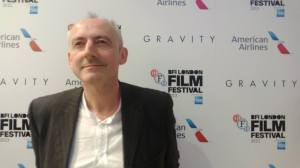 Author Keith Mansfield at the Gravity premiere